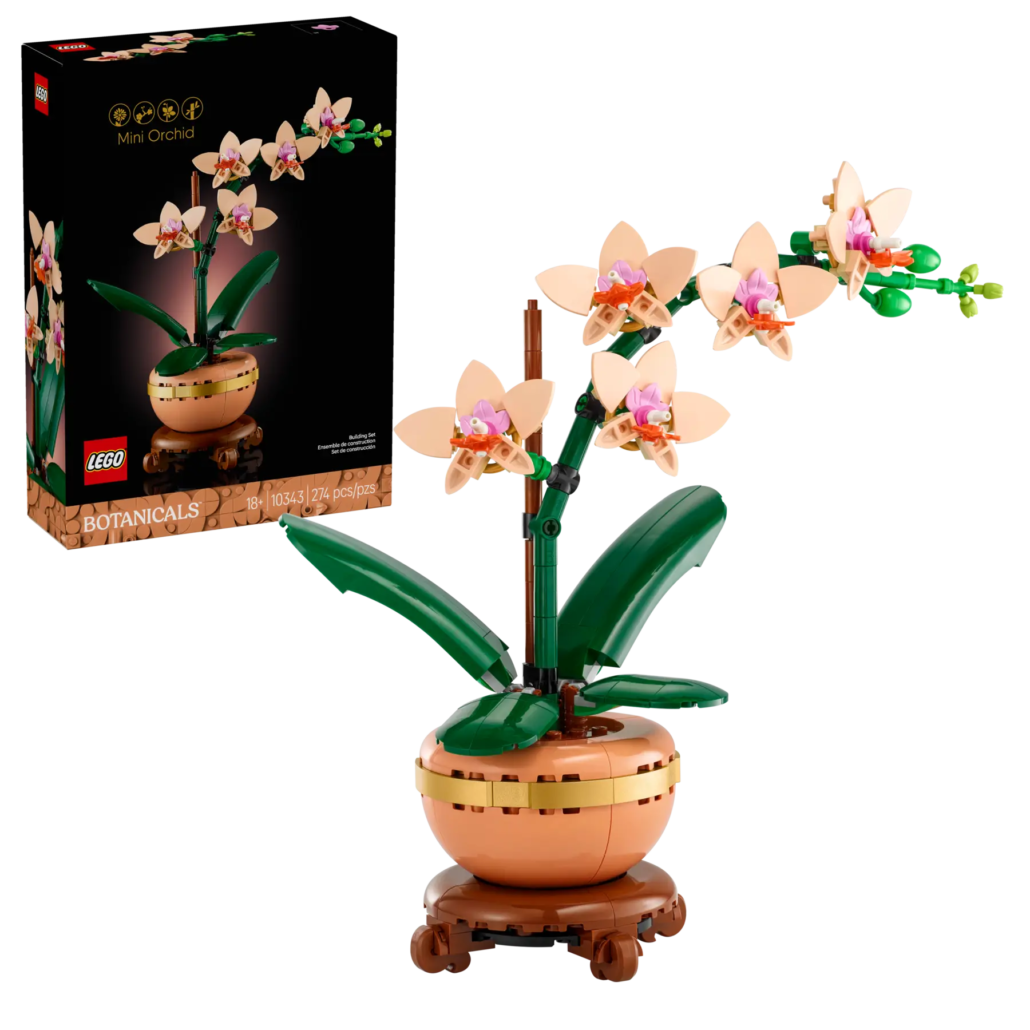 Mini orquídea: Lego