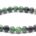 Pulsera de rubí zoisita 6 mm