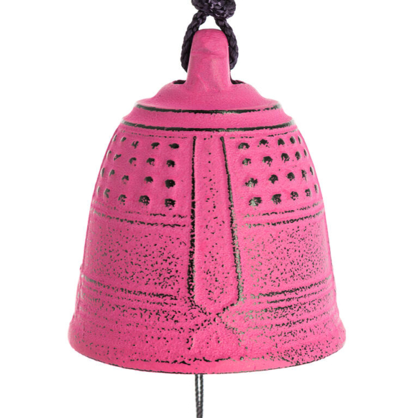 Campana Feng Shui Furin Iwachu Rosa 5,5 cm