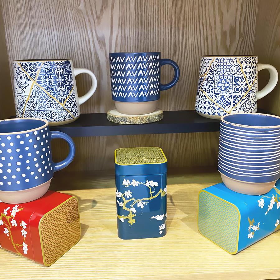 Tazas para té o café perfecta como complemento de la decoración de Primavera