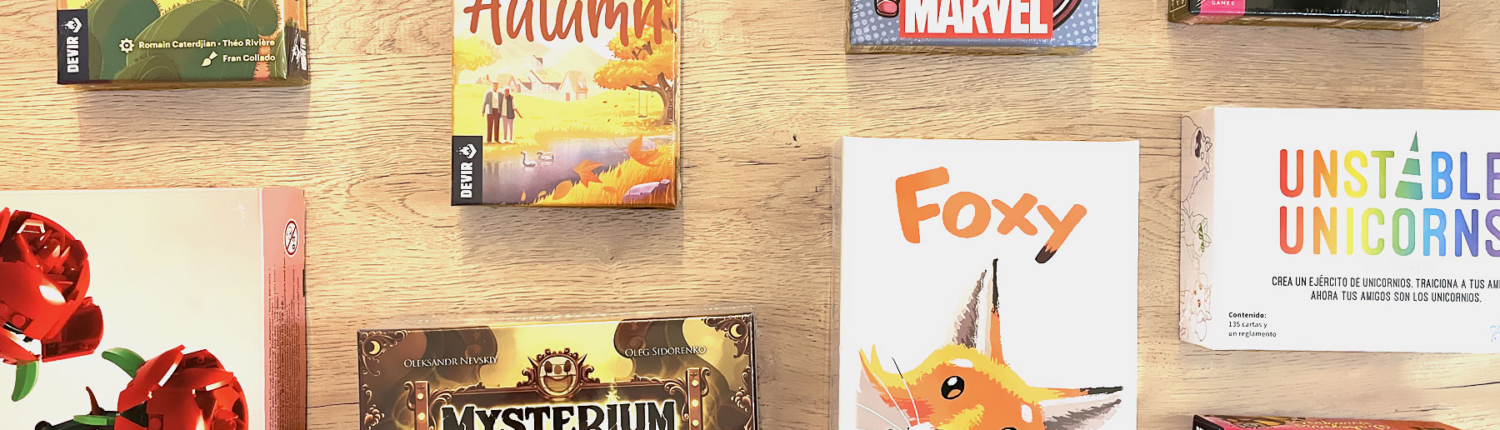 Tienda de juegos de mesa en Móstoles